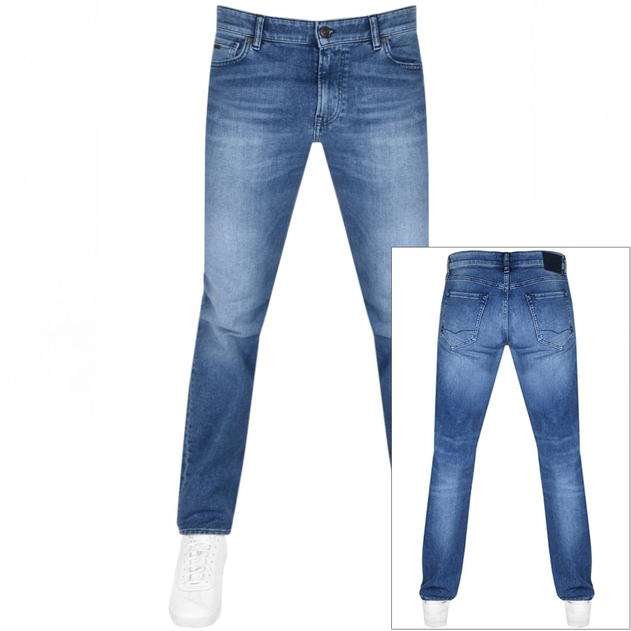 Alternative Image for ProductBOSS Maine Regular Fit Jeans Blue1